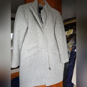 Jcrew cocoon coat size 4